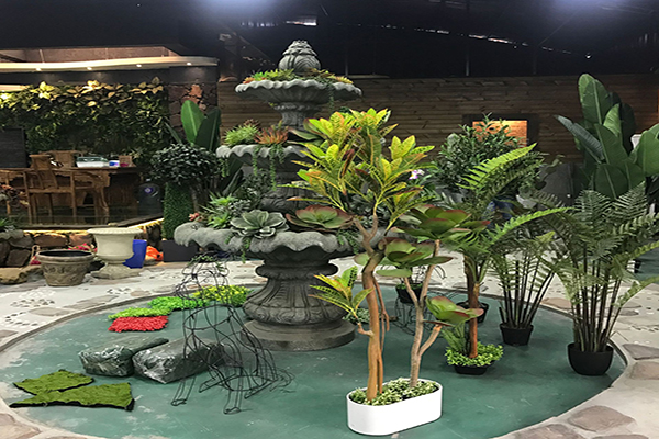 沈阳仿真植物造景,永不凋零的视觉盛宴